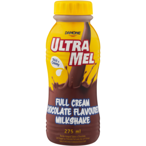 Danone Ultramel Chocolate Flavour Full Cream Milkshake 275ml