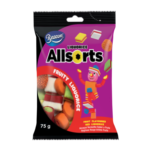 Allsorts Tutti Fruity Sweets 75g