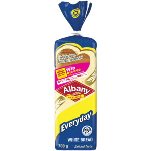 Albany Everyday Sliced White Bread Loaf 700g