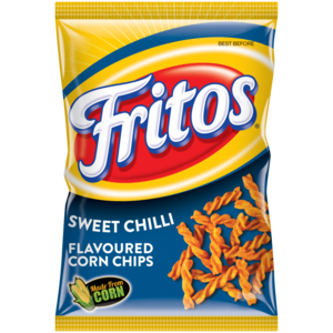 Fritos Twists Sweet Chilli Flavoured Corn Chips 120g