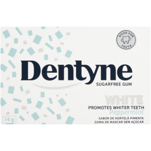 Dentyne Spearmint Flavoured Sugarfree Gum 10 Pack