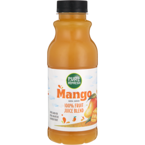 Pure Refresh Mango Flavoured 100% Fruit Juice Blend 500ml