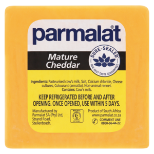 Parmalat Mature Cheddar Cheese Per kg