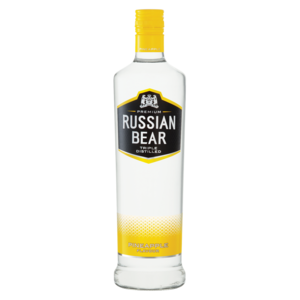 Russian Bear Pineapple Vodka Bottle 750ml