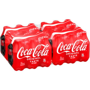 Coca-Cola Original Taste Soft Drink 4 x 6 Pack