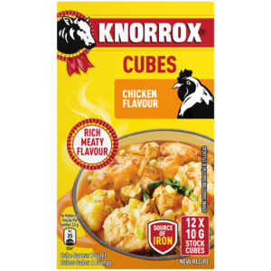 Knorrox Chicken Flavoured Stock Cubes 12 x 10g