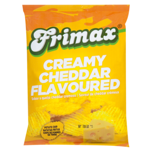 Frimax Creamy Cheddar Flavoured Potato Chips 125g