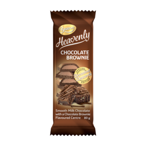 Heavenly Chocolate Brownie Chocolate Slab 80g