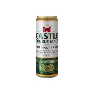 Castle Double Malt Pure Malt Lager Beer Can 410ml