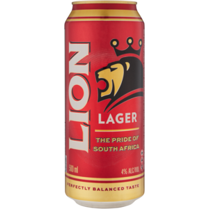 Lion Lager Beer Can 500ml