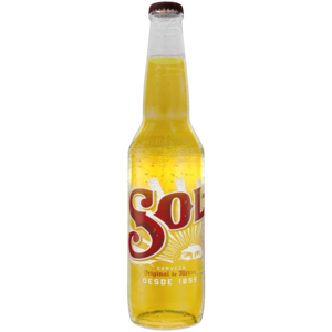 Sol Mexican Beer Bottle 330ml