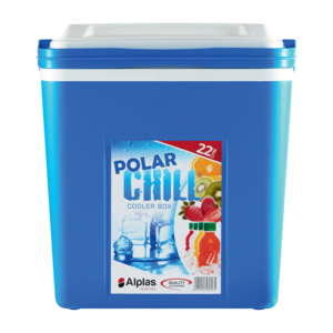 Alplas Plastics Blue Polar Chill Cooler Box 22L