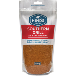 Hinds Spices Southern Grill All-In-One Seasoning Pouch 200g