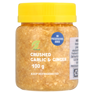 Crushed Garlic & Ginger Tub 100g