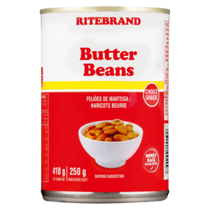Ritebrand Butter Beans Can 410g