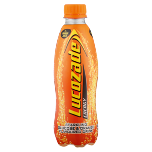 Lucozade Orange Flavoured Energy Drink Bottle 360ml