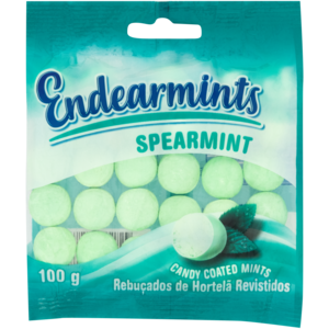 Endearmints Spearmint Candy Coated Soft Mints 100g