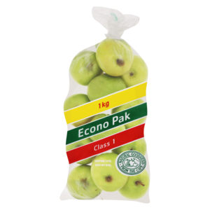 Econo Pak Green Apples Pack 1kg