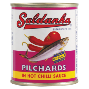 Saldanha Hot Chilli Pilchards Can 215g