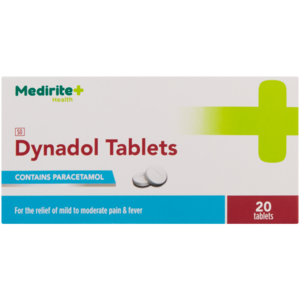 Medirite Dynadol Pain Relief Tablets 20 Pack