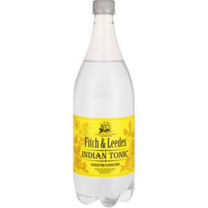 Fitch & Leedes Sparkling Indian Tonic Drink Bottle 1L