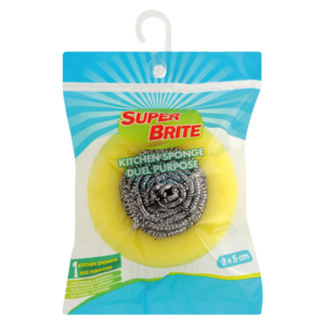 Super Brite Dual Purpose Kitchen Sponge