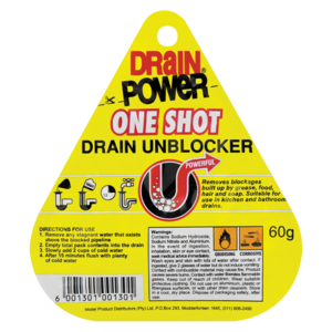 Drain Power One Shot Drain Unblocker 60g