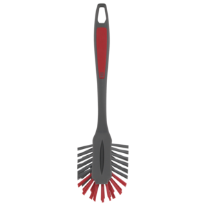 Red & Grey Dish Brush