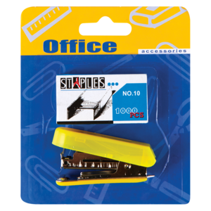 Office Accessories Stapler & Staples (Colour May Vary)