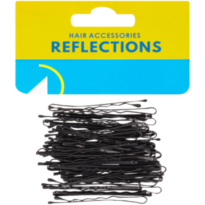 Reflections Black Bobby Pins 50 Pack