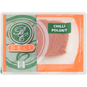 Busy Corner Halaal Sliced Chilli Polony 125g