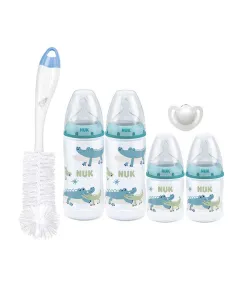 Nuk Temperature Control 4 Bottle Starter Pack 0-6m - Boy