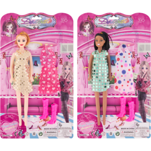 Delicate Doll With Boots (Type May Vary)