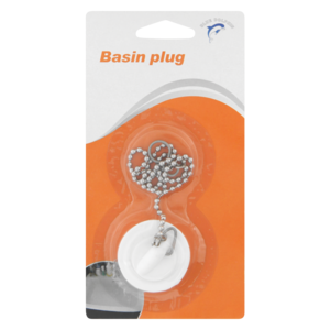 Blue Dolphin White Basin Plug