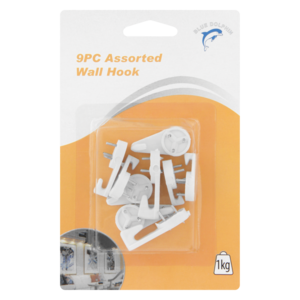 Blue Dolphin Picture Mount Hooks 9 Pack