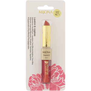 Mijona Colour No. 1 Lipstick & Gloss 5.5g