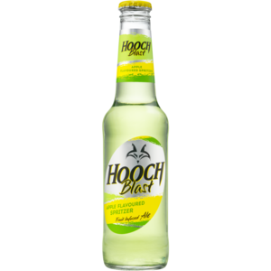 Hooch Blast Apple Flavoured Spirit Cooler Bottle 275ml