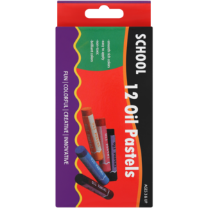 Oil Pastel Colour Set 12 Piece