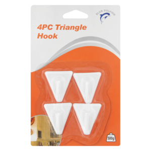 Blue Dolphin Triangle Hooks 4 Pieces