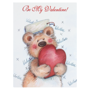 Large Musical Valentines Day Card