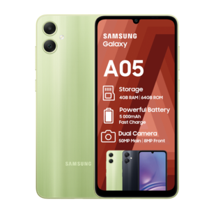 Samsung Galaxy A05 Green Cellphone (Cell C)