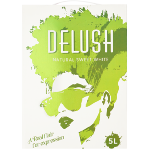 Delush Natural Sweet White Wine Box 5L