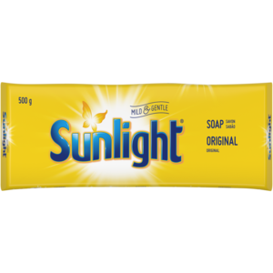 Sunlight Mild & Gentle Laundry Soap Bar 500g
