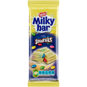 Nestlé Milky Smarties Chocolate Slab 80g
