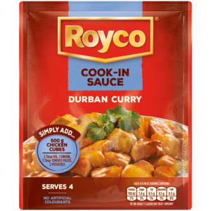 Royco Durban Curry Instant Cook-In-Sauce Pack 38g
