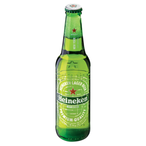 Heineken Premium Lager Beer Bottle 330ml