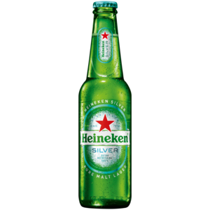 Heineken Silver Beer Bottle 330ml