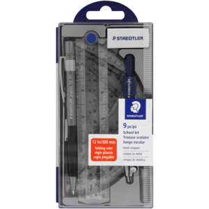 Staedtler Compass School Kit 9 Piece