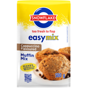 Snowflake EasyMix Cappuccino Flavoured Muffin Mix 500g