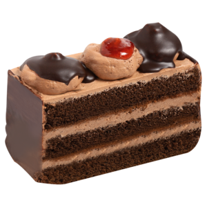 Chocolate Cake Slice Single